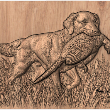 6a3a4c00-3b50-4863-8995-58ffccc3d867 STL 3D File - Retriever Pheasant