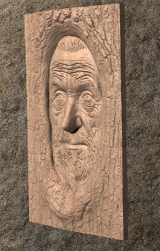 9d4b1d84-162c-475b-b327-3e087ea231b4 STL 3D File - Old Man in the Tree