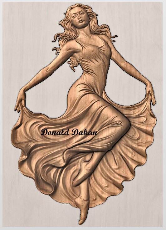 Dancing Woman Dancing Woman STL