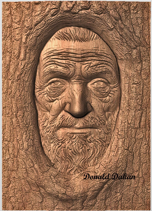 f86b171f-4e19-438d-b96d-8a4747ab6a72 STL 3D File - Old Man in the Tree
