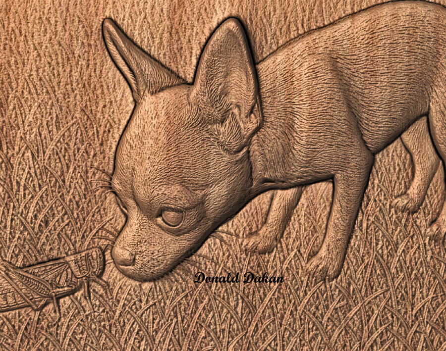 Chihuahua Chihuahua STL File for CNC Router