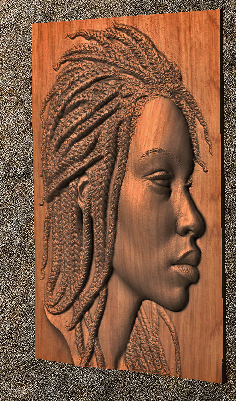 Mrembo 1 STL 3D File – Mrembo