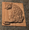 Ornate Leopard 3 Ornate Leopard STL File for CNC Router
