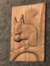 Squarel and Nu 1 Squirrel and Nut STL File for CNC Router