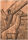 XXGaraffe and Baby STL 3D File –Giraffe and Baby