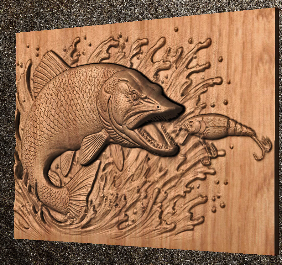 musky 1 STL 3D File –Musky