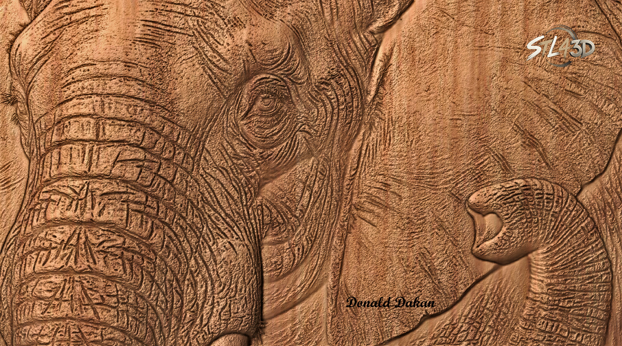 Bull Elephant – CNC File