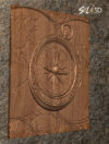 Compass STL File for CNC Router