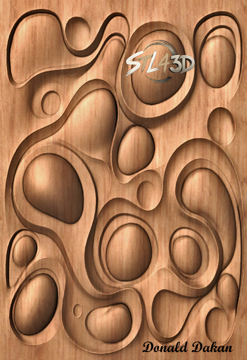 Continuum Continuum STL File for CNC Router & Wood Carving