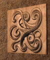 Entangled 1 Entangled STL File for CNC Router & Wood Carving
