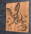 Fennec Fox and Lizard 1 Fennec Fox and Lizard STL File – Wildlife Model