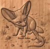 Fennec Fox and Lizard Fennec Fox and Lizard STL File – Wildlife Model