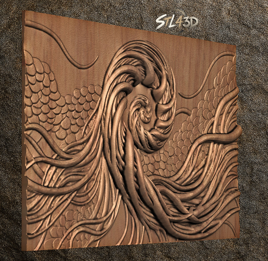 Frayed Snarl 2 Frayed Snarl - Free CNC File