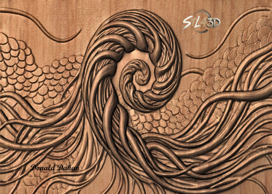 Frayed Snarl Frayed Snarl - Free CNC File