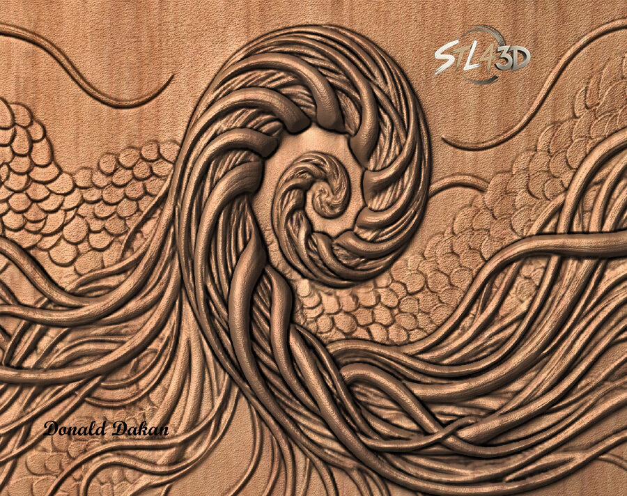 Frayed Snarl Frayed Snarl - Free CNC File