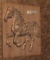 Iron Horse 2 Iron Horse STL File for CNC Router