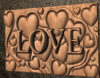 Love 1 Love Carving STL File for CNC Router & Wood Carving