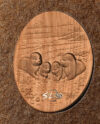 Otter Family 1 Otter Family STL File for CNC Router