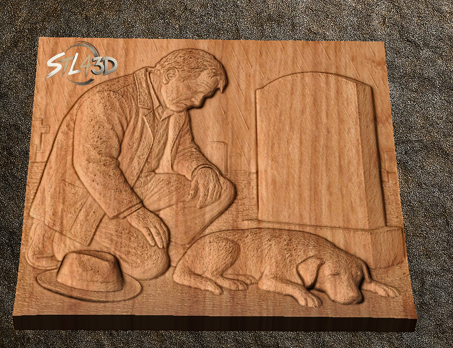 Without You STL File for CNC Router & Wood Carving
