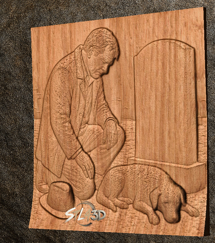 Without You STL File for CNC Router & Wood Carving