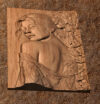 looking over her shoulder 3 Looking Over Her Shoulder STL File for Wood Carving