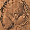 Grizzly Bear STL File Detailed 3D Model