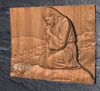 Jesus Praying STL File for CNC Router & Wood Carving