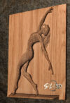Sculptures Frame Work 2 Sculptures Frame Work STL File for CNC Router & Wood Carving