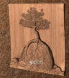 Tree on Rock 1 Tree on Rock STL File for CNC Router & Wood Carving
